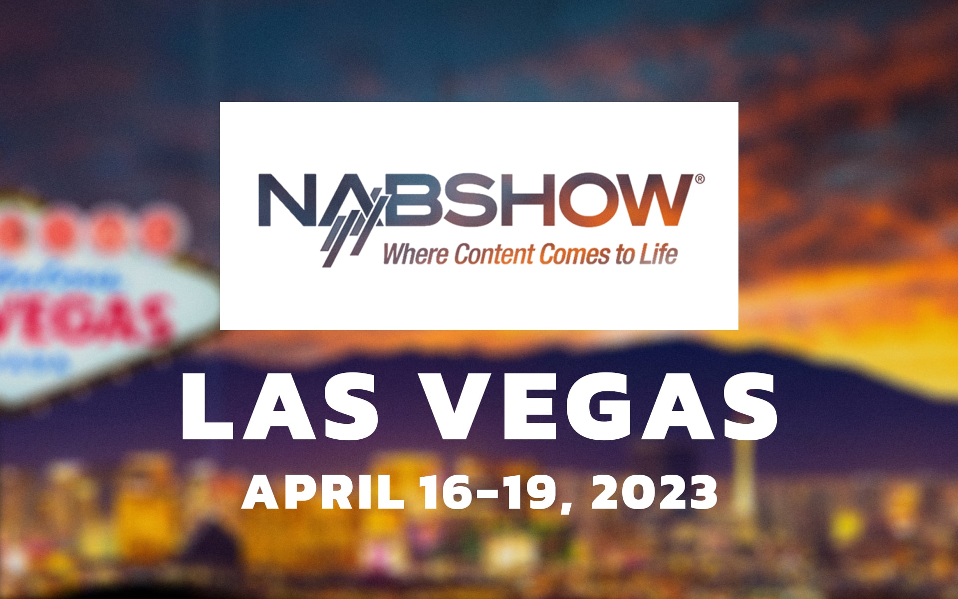  NAB Show 2023