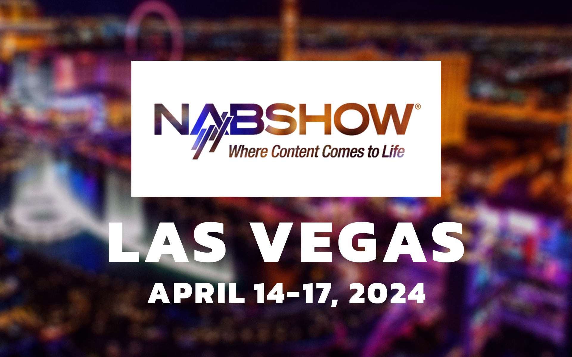 NAB Show 2024